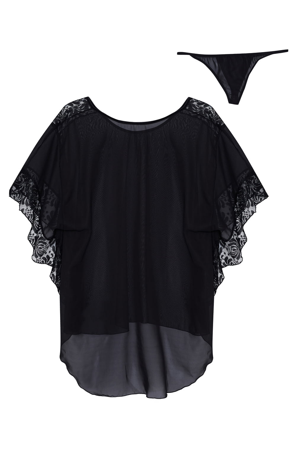 Beauty Night Poppy Chemise Black