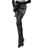 Black Secret BS105 Crotchless Tights