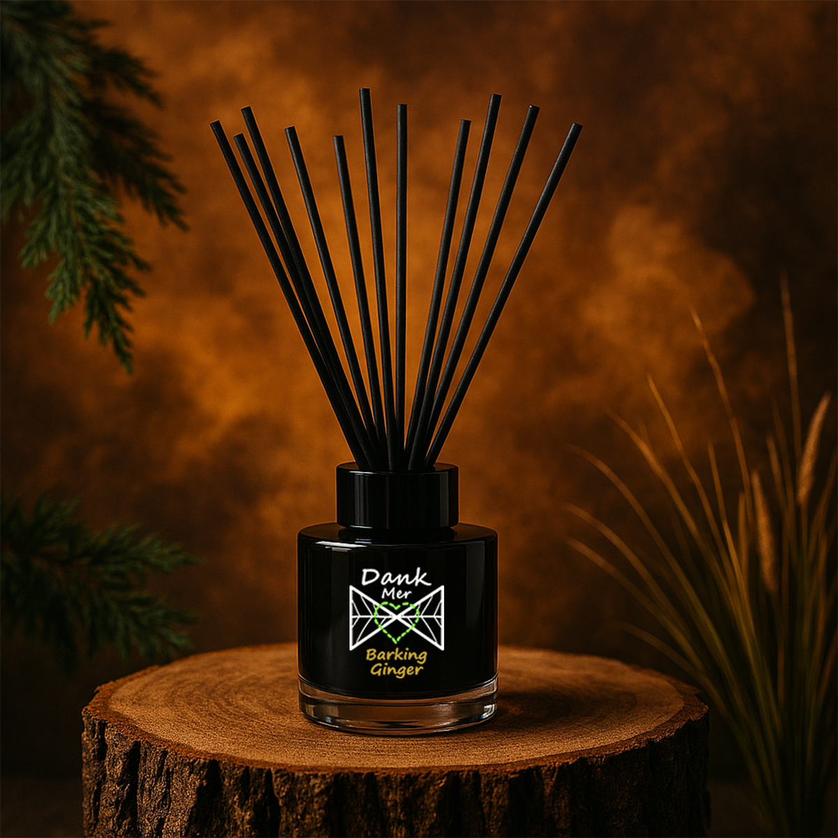 Dank Mer Barking Ginger Essential Oil Single Diffuser 50g