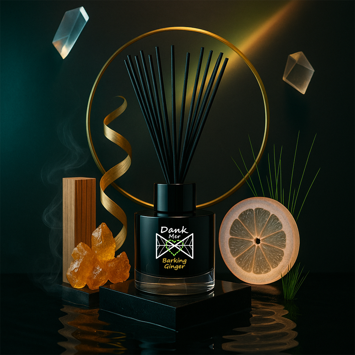 Dank Mer Barking Ginger Essential Oil Single Diffuser 50g