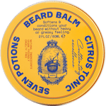 Seven Potions Beard Balm 60ml Citrus Tonic 60 ml 2 fl oz