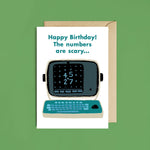 Severance MDR Birthday Card - The Numbers Are Scary