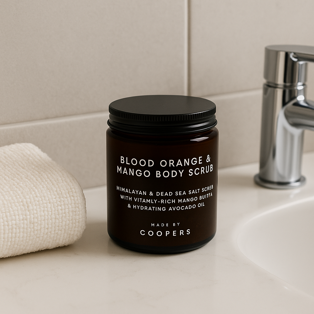 Made By Coopers Blood Orange & Mango Body Scrub