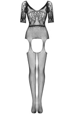 Beauty Night BN6732 Courtney Fishnet Bodystocking Black