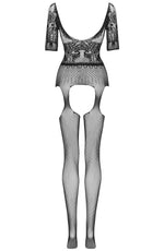 Beauty Night BN6732 Courtney Fishnet Bodystocking Black