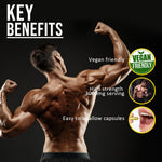 Creatine Monohydrate Capsules 3000mg Serving Muscle Growth & Strength Capsules