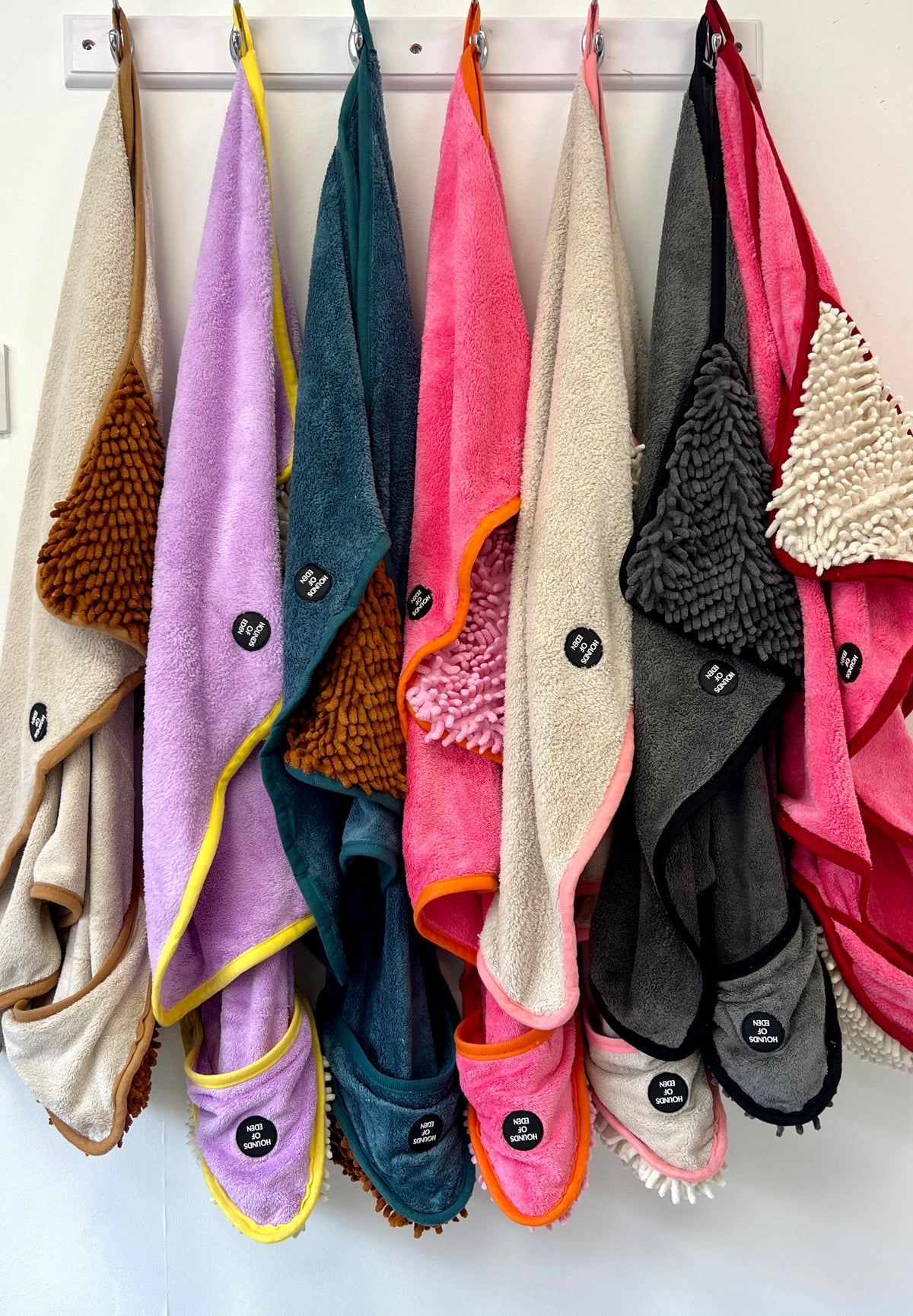 Blushing Leopard - Dog Microfibre Towel + Carry Bag