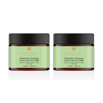 Dr Botanicals Deep Pore Cleansing Green Clay Face Mask 50ml Twin Value Savings Pack