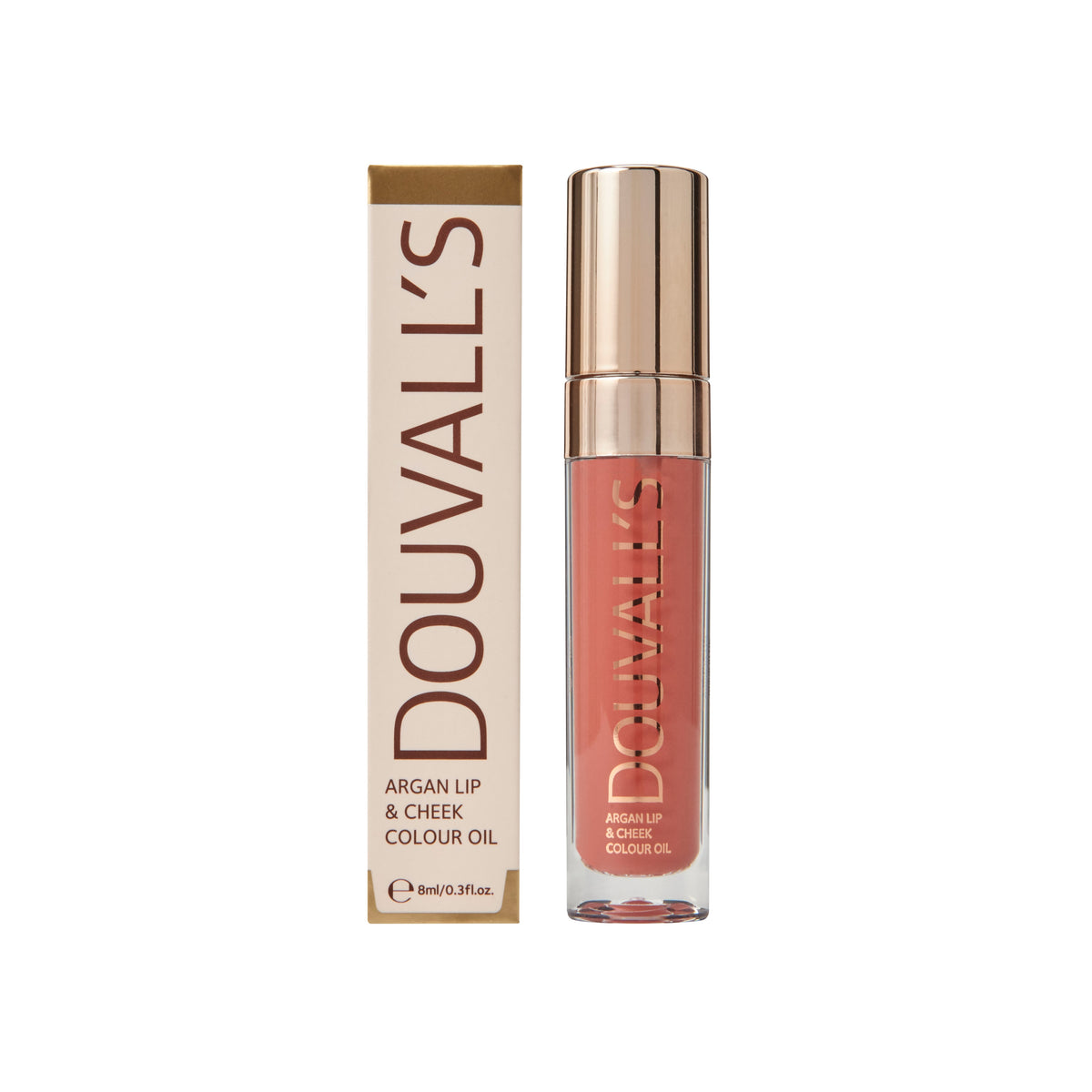 Douvall's Argan Lip and Cheek Colour Oil Wild Honey