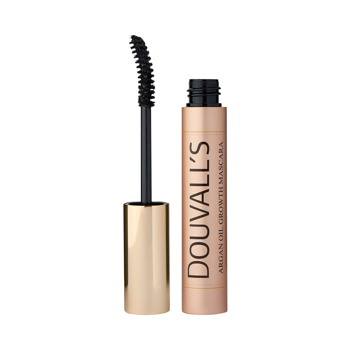 Douvall’s Argan Growth Serum Black Mascara 6ml | Achieve Longer, Fuller, and Voluminous Eyelashes