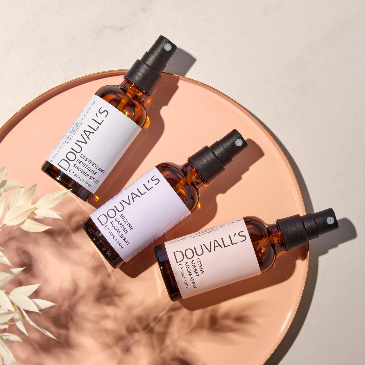 Douvall's Natural Room Sprays 50ml | Refresh Your Home with Hand-Blended Scents