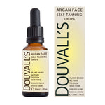 Douvall's Argan Self Tanning Face Drops 30ml | Semi-permanent Self tanning drops