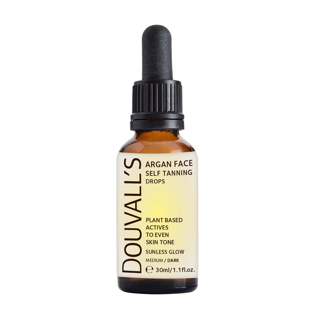 Douvall's Argan Self Tanning Face Drops 30ml | Semi-permanent Self tanning drops