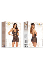 Beauty Night BN6703 Davina Chemise Black