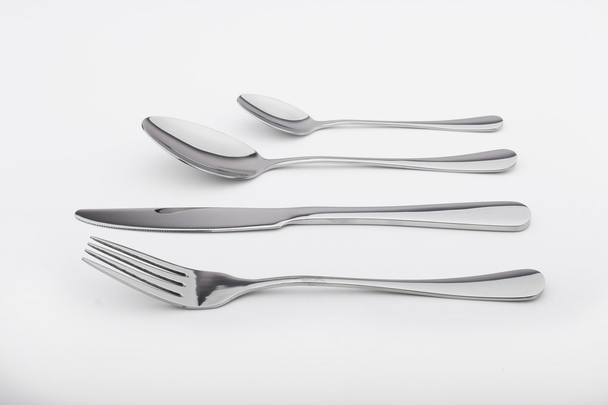 Cutlery Sets Stainless Steel Gold 16 24 32 piece Set Glim&Glam