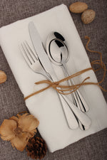 Cutlery Sets Stainless Steel Gold 16 24 32 piece Set Glim&Glam