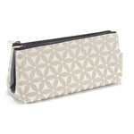 'Lauren' Folding Makeup Bag in Starflower Gold
