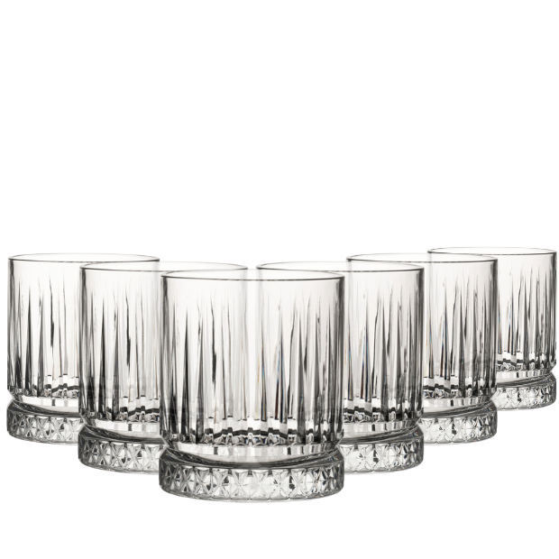 Elysia DOF Glass Tumblers - 360ml - Set of 6
