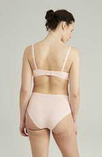 Nudea The Second Skin Stretch High Waist Brief Blush Pink