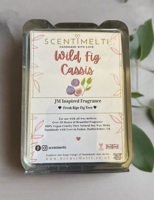 wild fig cassis clamshell wax melts