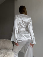 ELEGANCE Custom 2 Piece Luxurious Satin Lounge Set