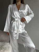 ELEGANCE Custom 2 Piece Luxurious Satin Lounge Set