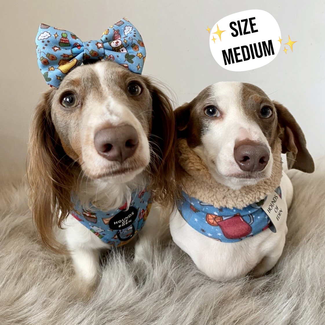 Ferntastic Faux Sherpa Fleece Dog Snood