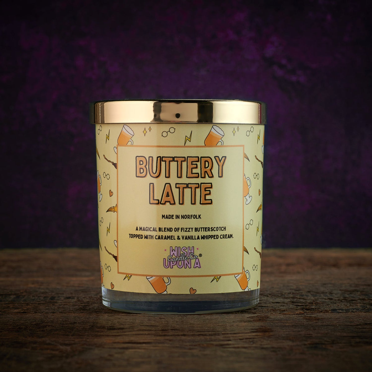 Wish Upon A Candle Co® Halloween Signature Candle Collection Buttery Latte