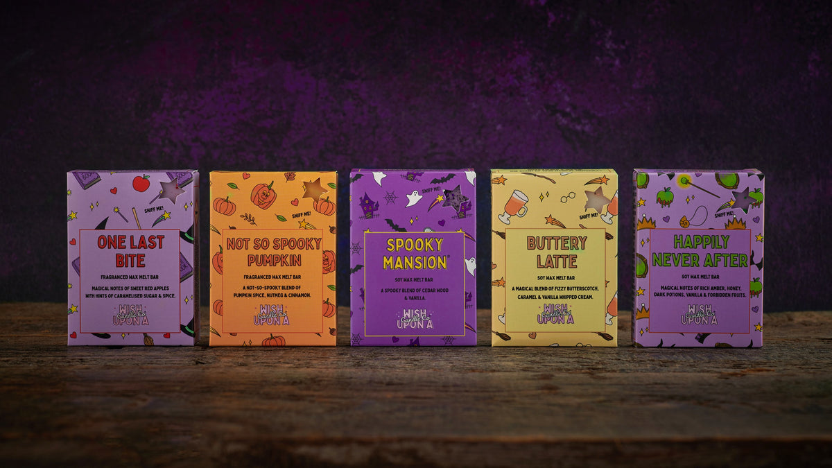 Wish Upon A Candle Co® Halloween Deluxe Wax Melt Bar Collection