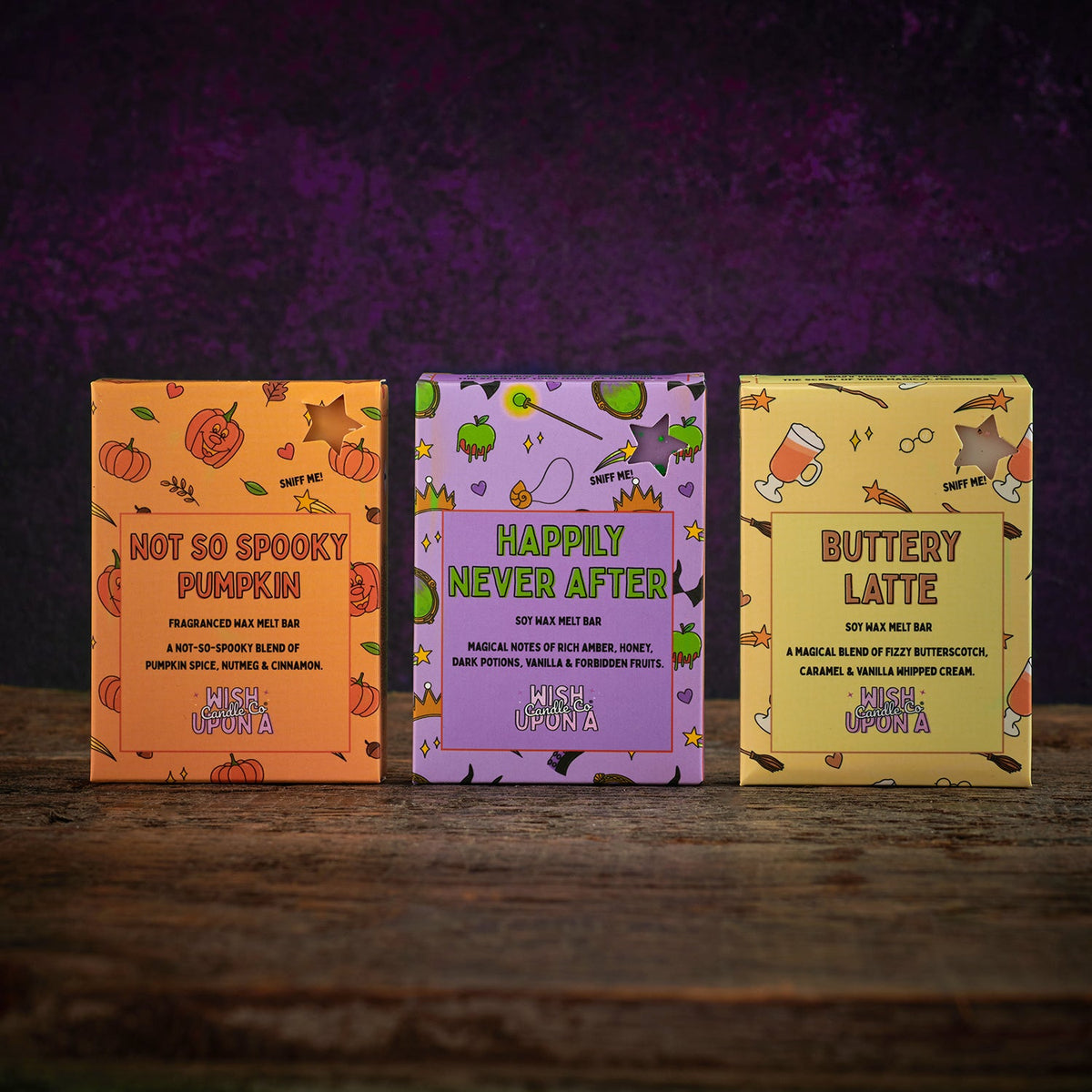Wish Upon A Candle Co® Halloween Deluxe Wax Melt Bar Collection