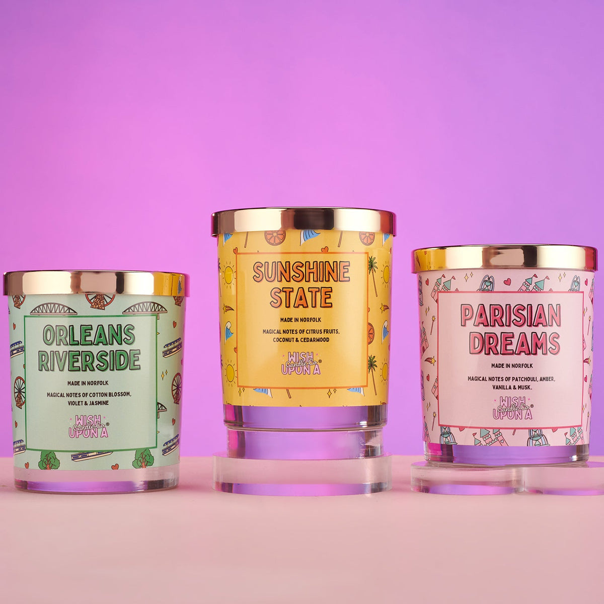 Wish Upon A Candle Co® Signature Candle Collection - Pick Your Fragrance - Single Wick