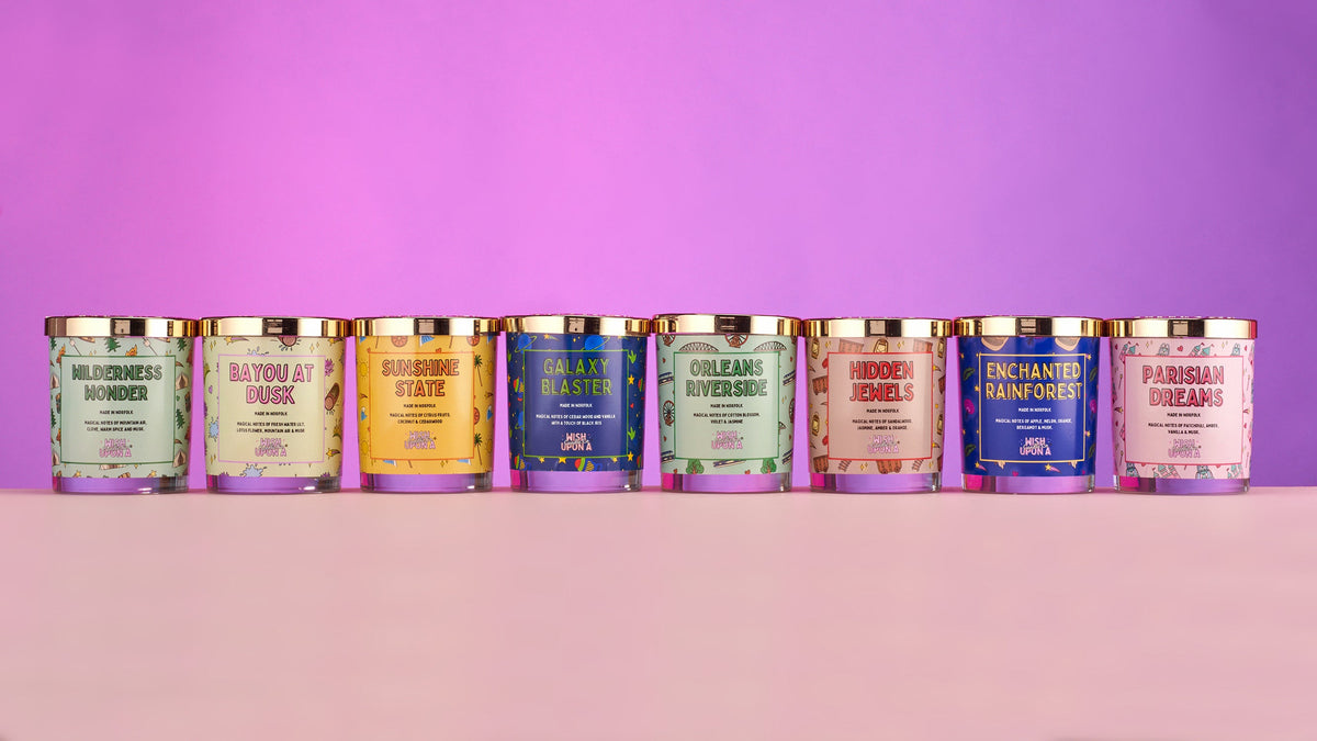 Wish Upon A Candle Co® Signature Candle Collection - Pick Your Fragrance - Single Wick