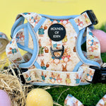 Bunny Tales - Blue, Dog Supaw Strong™ Lite Harness (XS-XL)