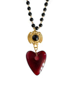 Scarlett Luxe 18k Gold Plated Baroque Heart Necklace