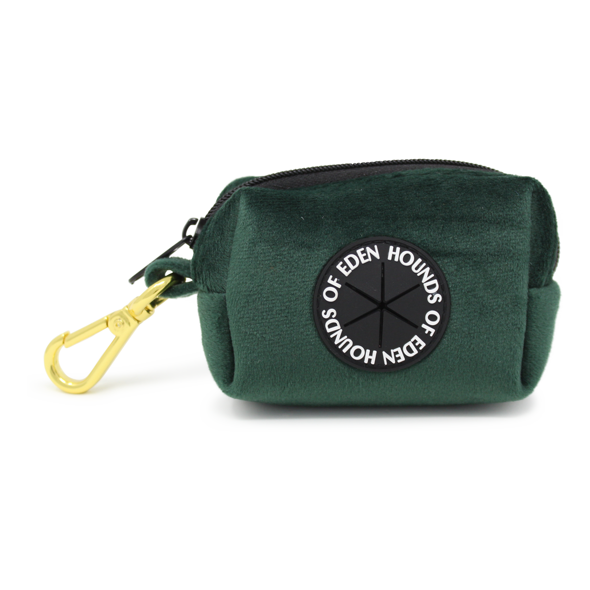 Olive Green Velvet Dog Harness