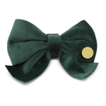 Olive Green Velvet Dog Harness