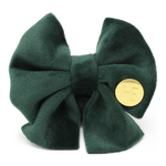 Olive Green Velvet Dog Harness