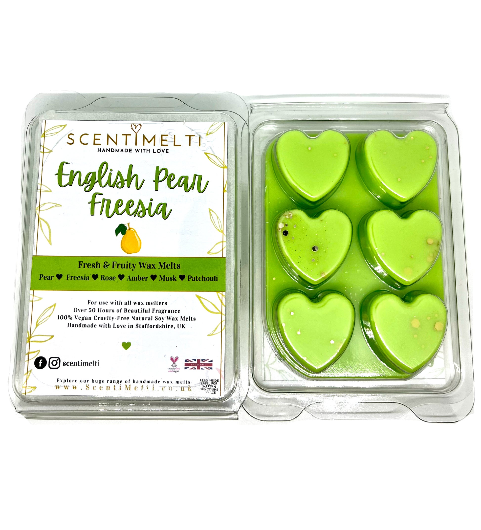 English Pear & Freesia Wax Melts Inspired by JM - ScentiMelti  English Pear & Freesia Wax Melts Inspired by JM