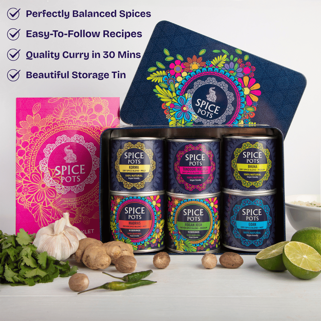 Spice Pots Starter Curry Kit Tin