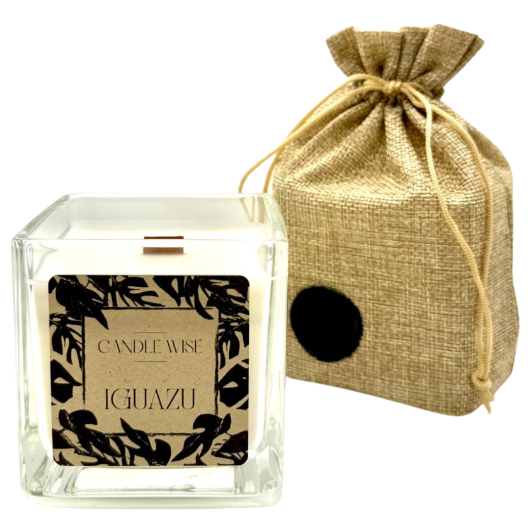 Candle Wise Iguazu Large Candle | Pure & Invigorating