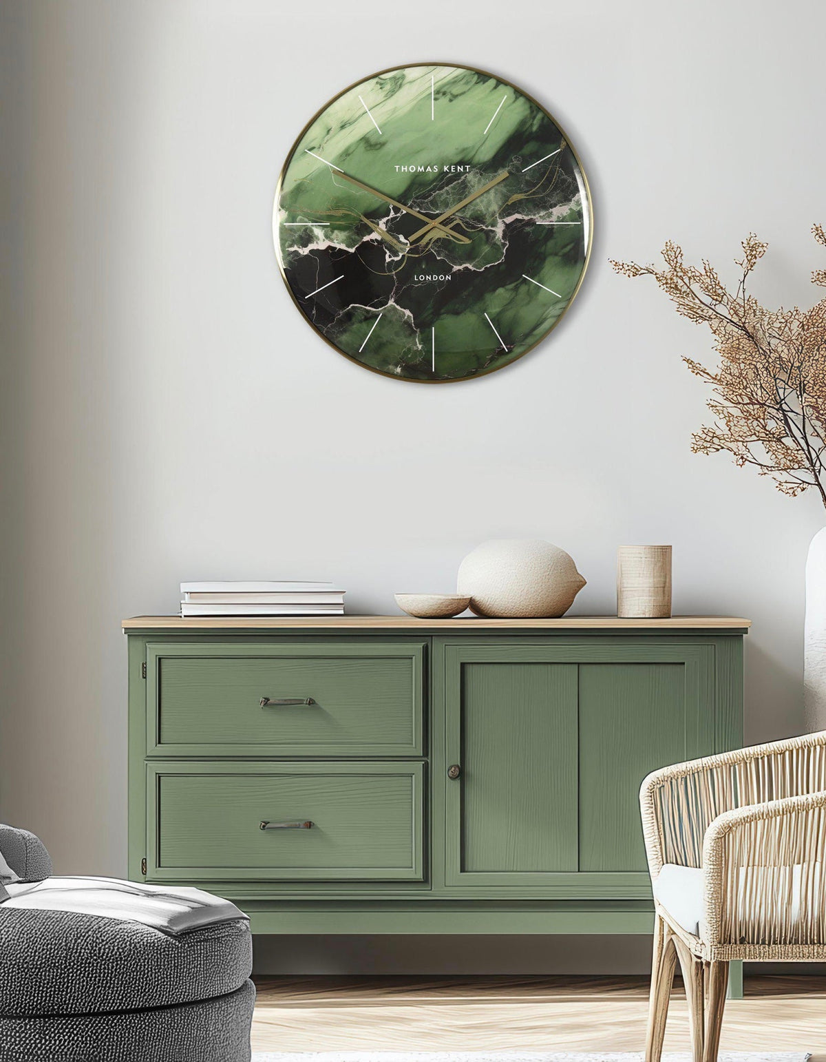Oyster Wall Clock large