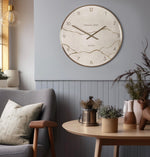 Oyster Wall Clock large