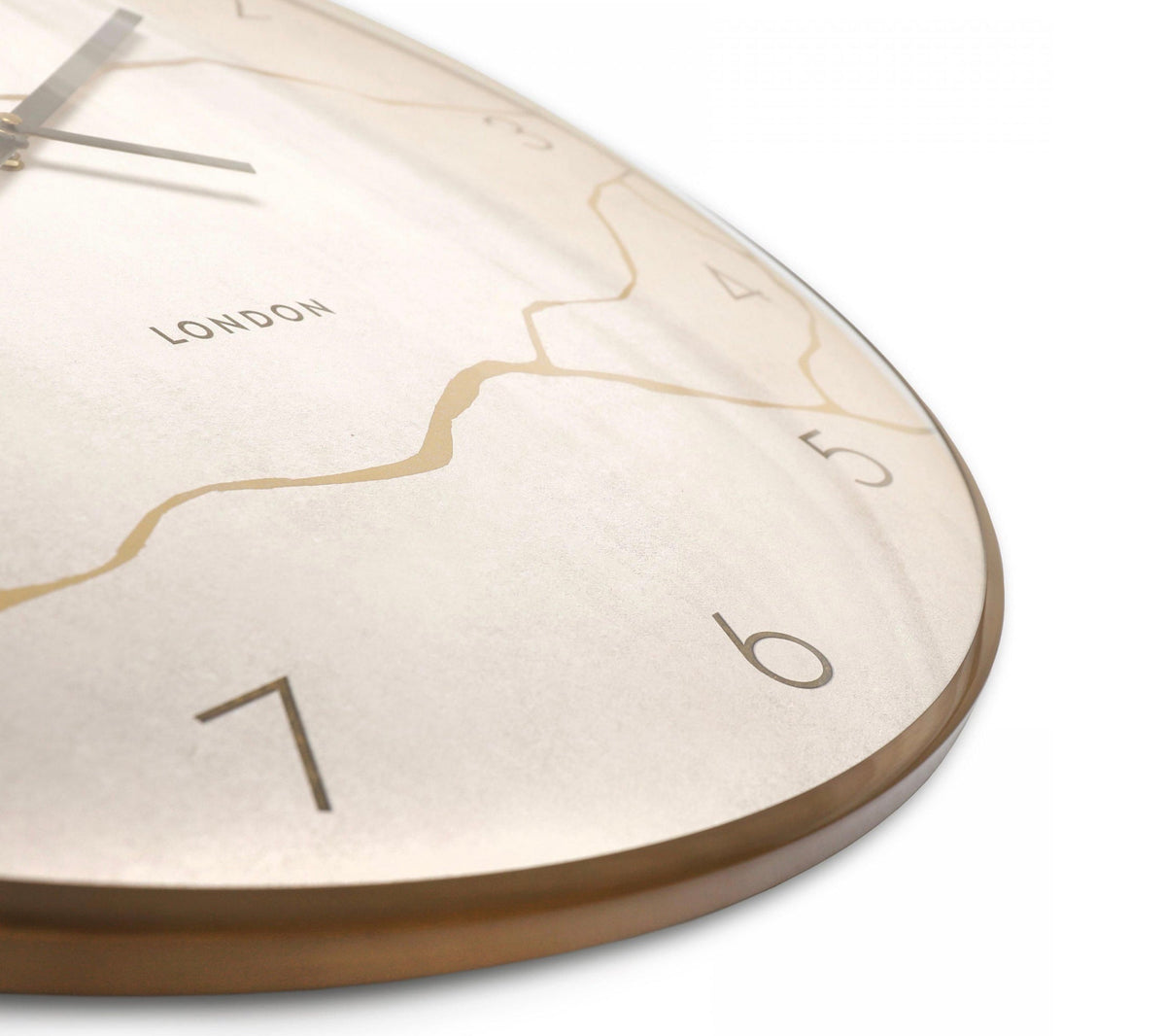 Oyster Wall Clock large