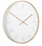 Nordic Wall Clock large White