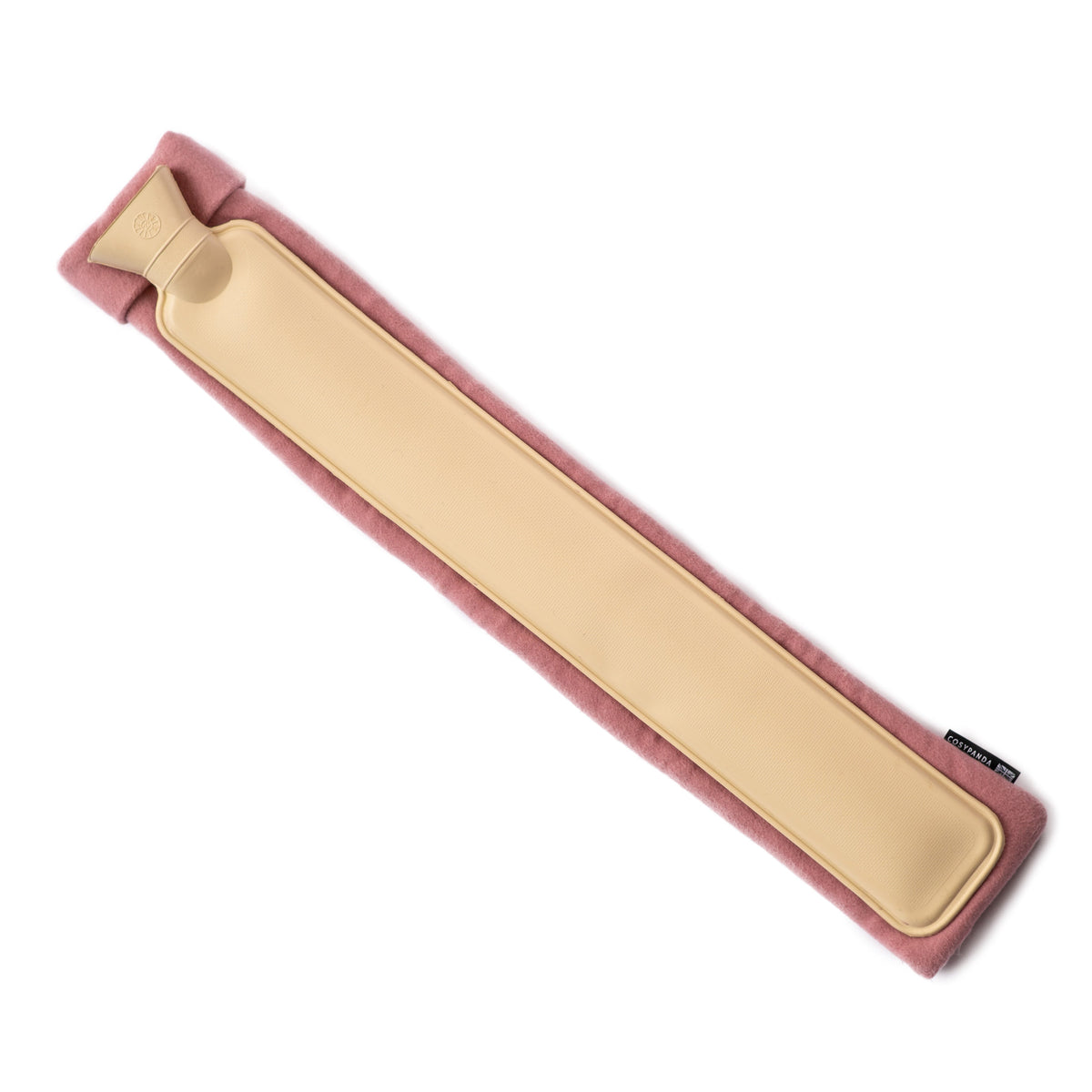 Long Organic Cotton Pink 2 Litre Hot Water Bottle