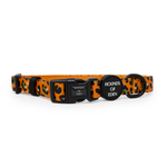 Burnt Orange Leopard Design Dog Harness