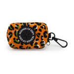 Burnt Orange Leopard Design Dog Harness