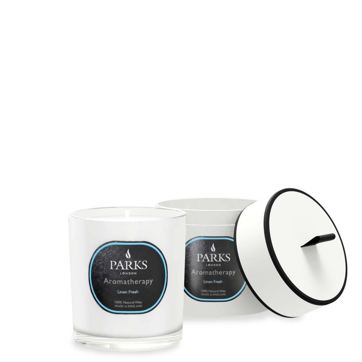 Parks London Aromatherapy Linen Fresh Candle 220g