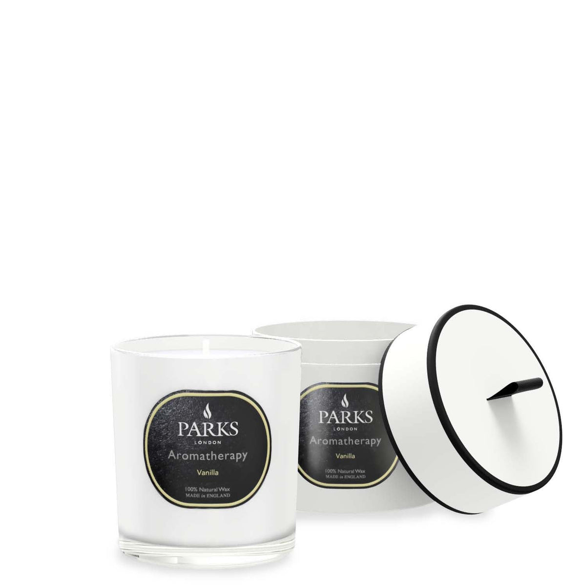 Parks London Aromatherapy Vanilla Candle 220g