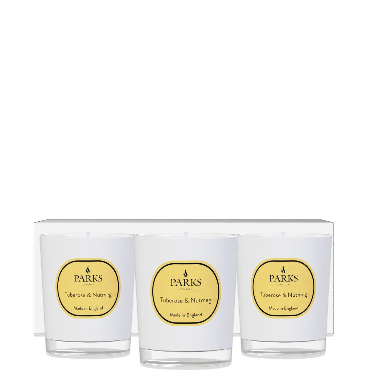 Parks London Vintage Aromatherapy Special Editions 50g 1 Wk X 3 Tuberose & Nutmeg